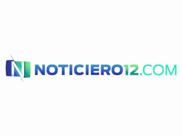 The logo of Noticiero 12