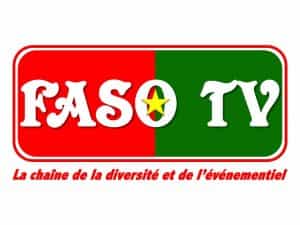 The logo of Faso TV