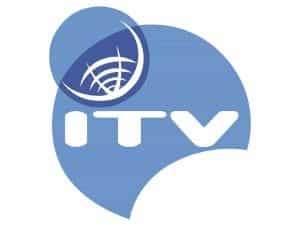The logo of ITV Patagonia