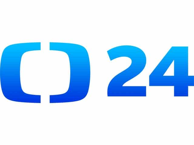 The logo of CT 24