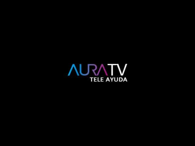 The logo of Aura TV 4
