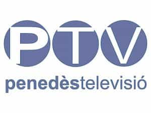 The logo of Penedès TV