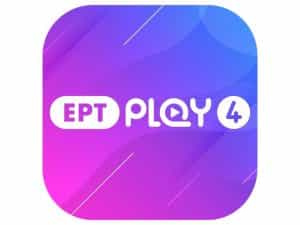 The logo of ERT Play 4
