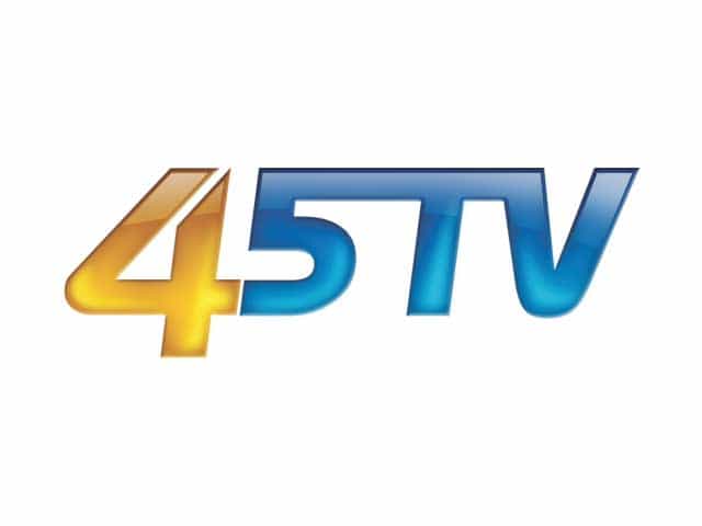 The logo of 45TV