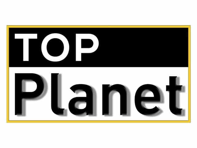 The logo of Top Planet