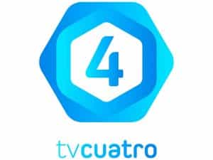 The logo of TV Cuatro