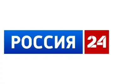 The logo of Russia 24 TV