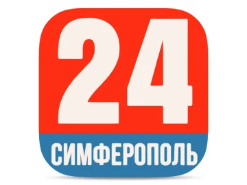 The logo of Simferopol 24 TV