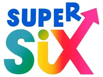 The logo of Super Six TV