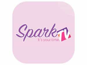 The logo of Spark TV