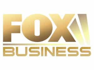 The logo of Fox Business