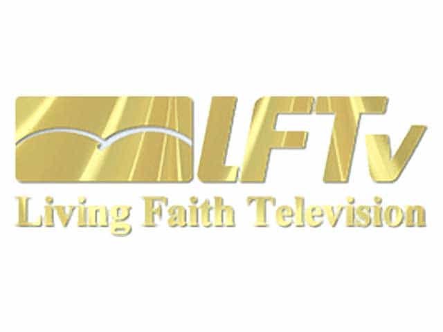 The logo of Living Faith TV