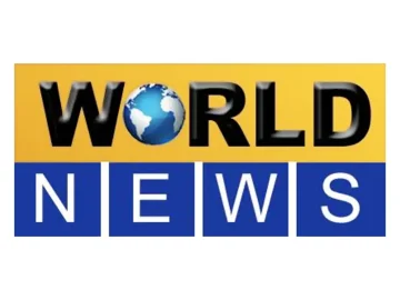The logo of World TV